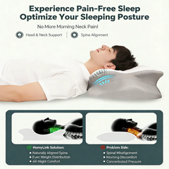 وسادة سمارت زون المريحة: دعم مثالي للرقبة والكتفين لنوم هانئ