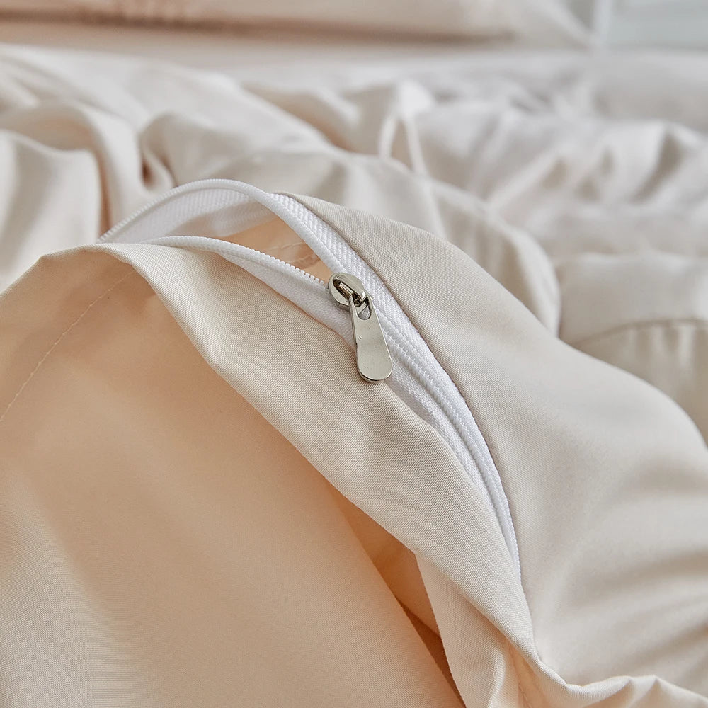 Duvet cover set - Single, Double, Queen, King sizes | Floral pattern duvet cover, soft and elegant bedding