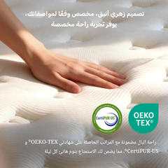 مرتبتك المثالية المخصصة — مصممة خصيصًا لمناخ المملكة العربية السعودية، لتوفر لك الراحة كل ليلة 90*190*30