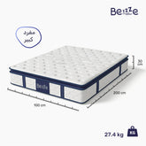 مرتبتك المثالية المخصصة — مصممة خصيصًا لمناخ المملكة العربية السعودية، لتوفر لك الراحة كل ليلة 100*200*30