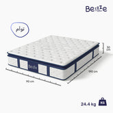 مرتبتك المثالية المخصصة — مصممة خصيصًا لمناخ المملكة العربية السعودية، لتوفر لك الراحة كل ليلة 90*190*30