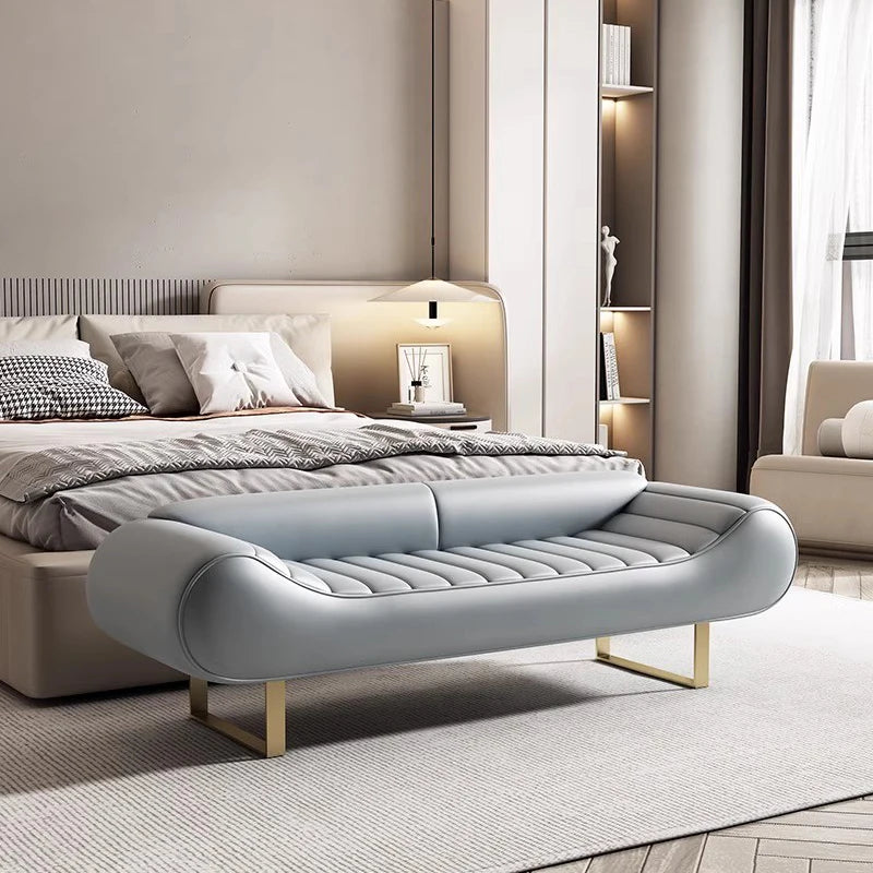 كرسي متدرج على الطراز الصيني لغرفة المعيشة، تصميم داخلي أنيق وفاخر، كرسي قدم مريح، ديكور منزلي