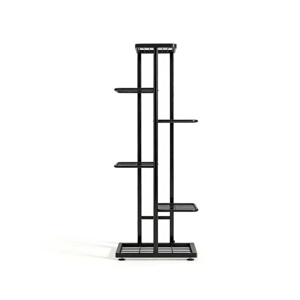Multi-tiered iron plant racks from floor to ceiling, balcony plant stand, flower rack, living room display stand 