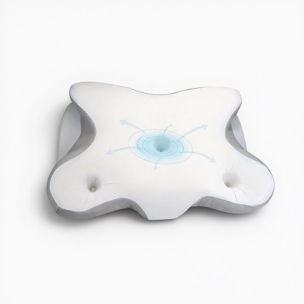 وسادة عنق عنق الرحم للنوم ، وسائد مريحة للنوم على الجانب