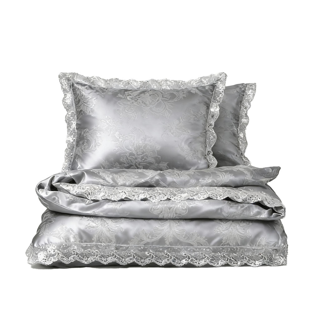 Special offer for 2025 - Luxury four-piece European jacquard satin bedding set, brushed lace duvet cover, bed sheet, and high-quality bedding set 