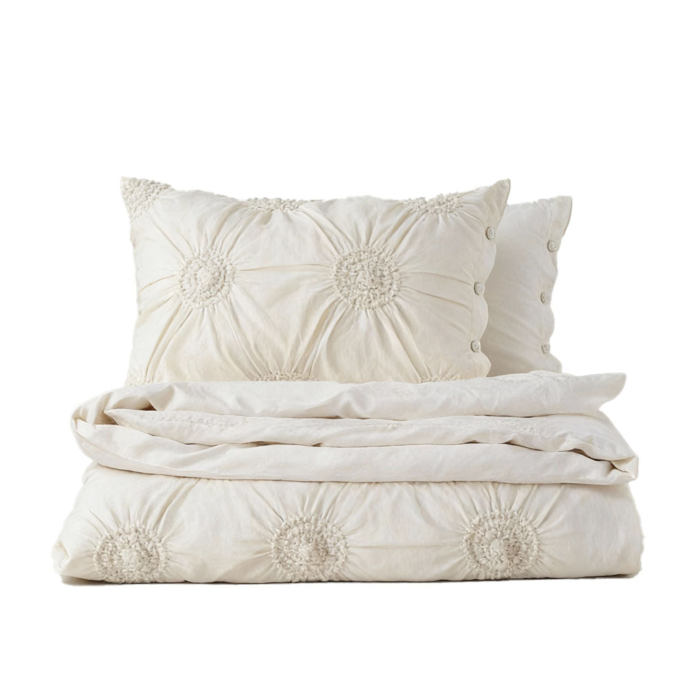 Duvet cover set - Single, Double, Queen, King sizes | Floral pattern duvet cover, soft and elegant bedding 