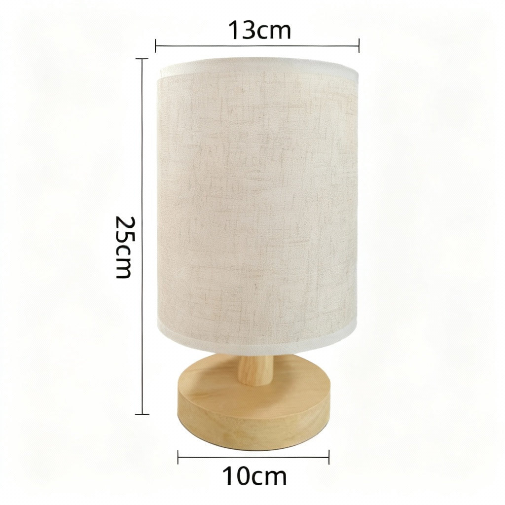 مصباح ديكور من الخشب الصلب الخيشي - مصباح ليلي LED يعمل بجهاز تحكم عن بعد USB بقوة 5 فولت لغرفة النوم والمكتب وغرفة الدراسة